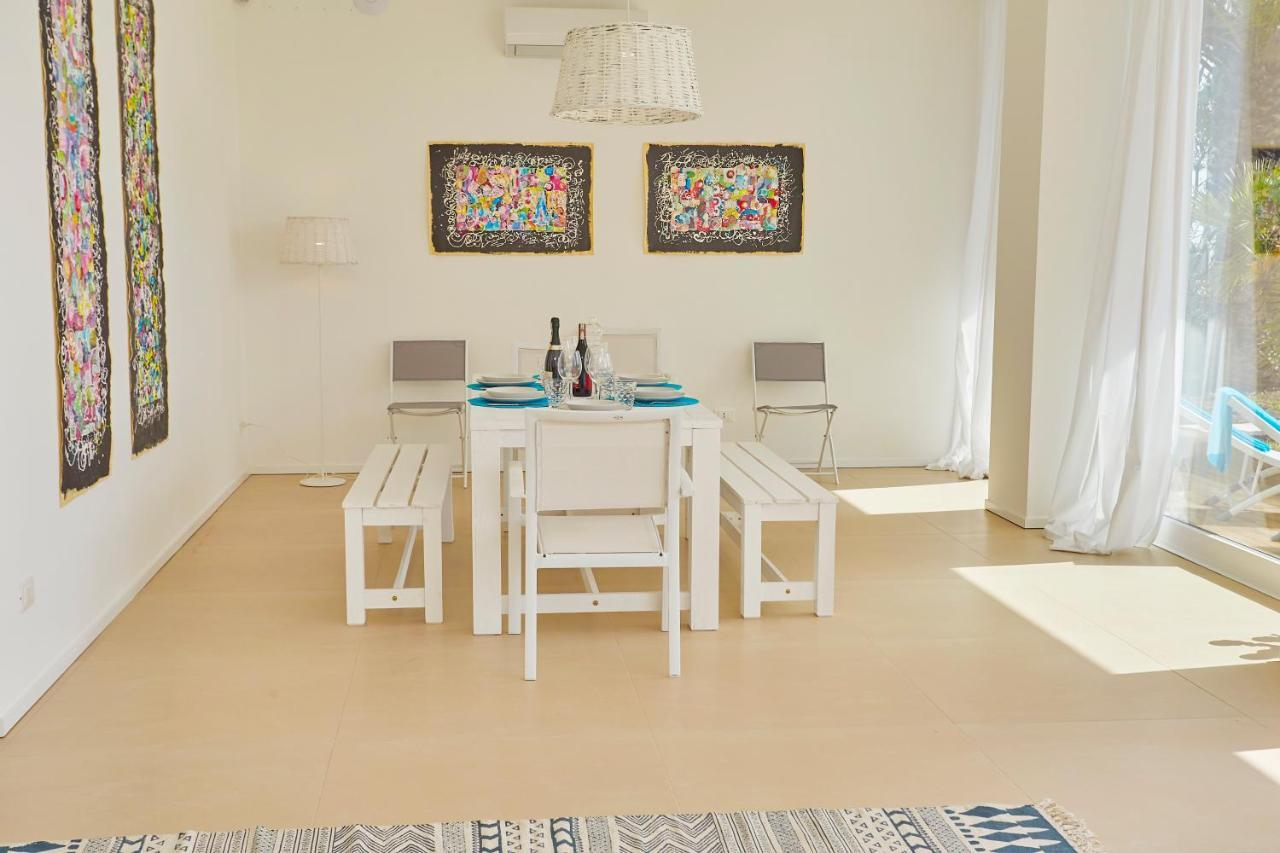 フォンターネ・ビアンケ Casa Sugli Scogliヴィラ エクステリア 写真